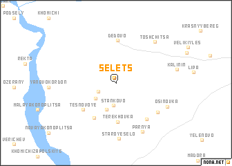 map of Selets