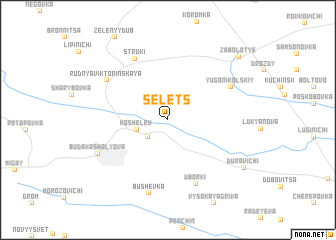 map of Selets