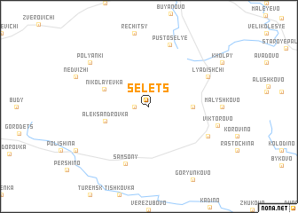 map of Selets