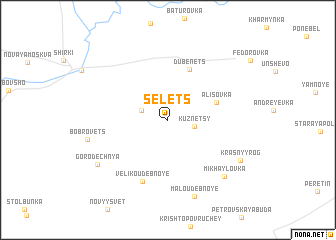 map of Selets