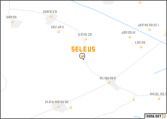 map of Seleuš