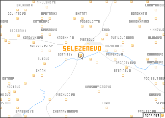 map of Selezenëvo