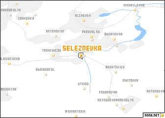 map of Seleznëvka