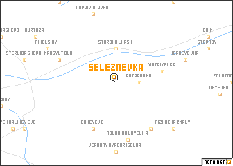 map of Seleznëvka