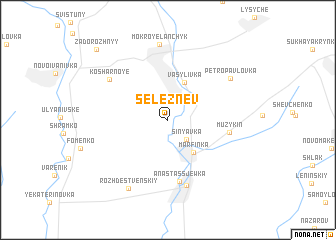 map of Seleznëv