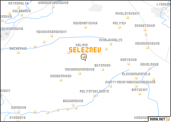 map of Seleznëv