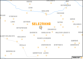 map of Seleznikha