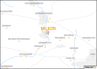 map of Selezni