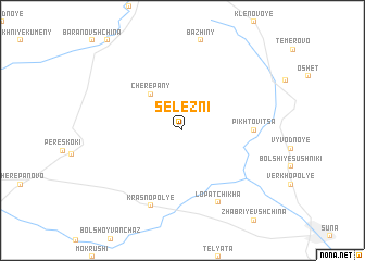 map of Selezni