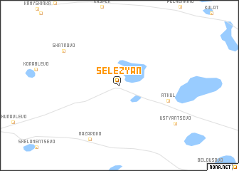 map of Selezyan