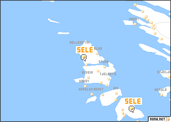 map of Sele