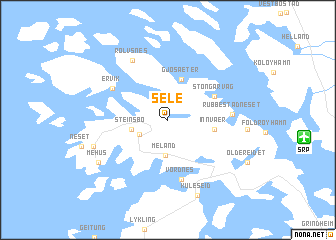 map of Sele