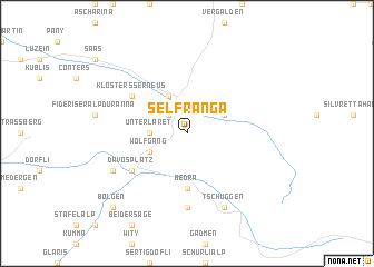 map of Selfranga