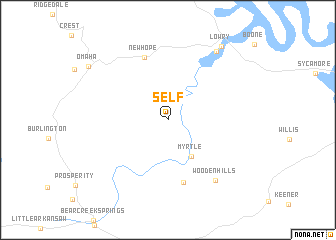 map of Self