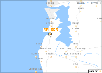 map of Selgas