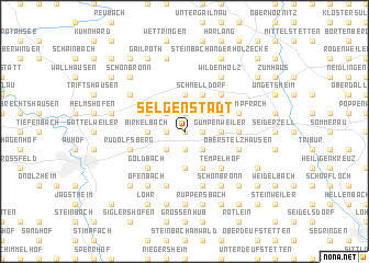 map of Selgenstadt