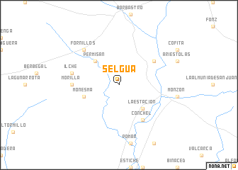 map of Selgua