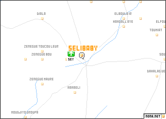 map of Sélibaby