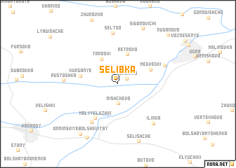 map of Selibka