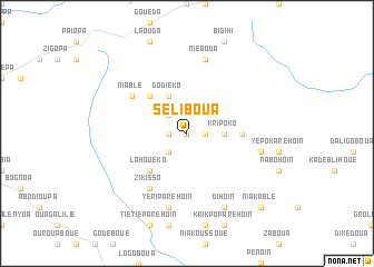 map of Séliboua