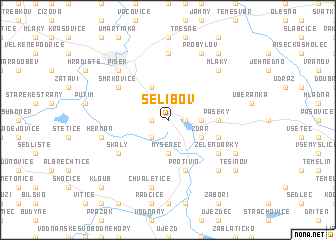 map of Selibov