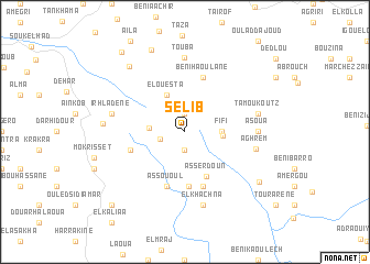 map of Selib