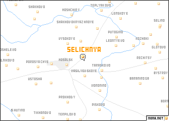 map of Selichnya