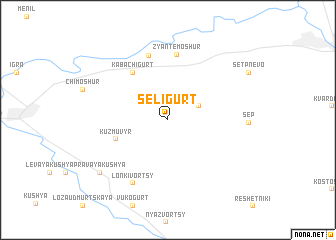 map of Seligurt