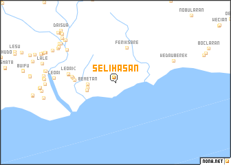 map of Selihasan