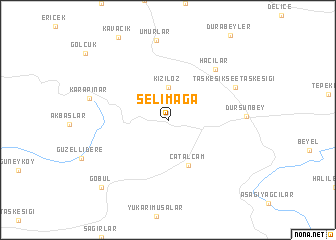 map of Selimağa