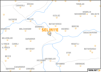 map of Selimiye