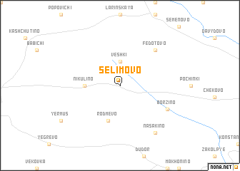 map of Selimovo