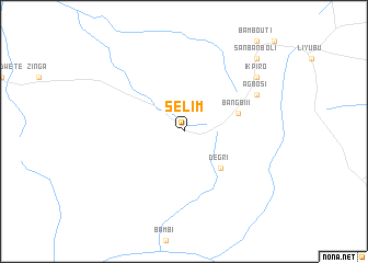 map of Sélim