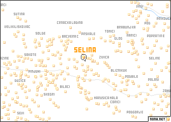 map of Selina