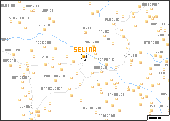 map of Selina