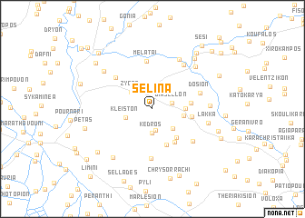 map of Sélina