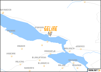 map of Seline