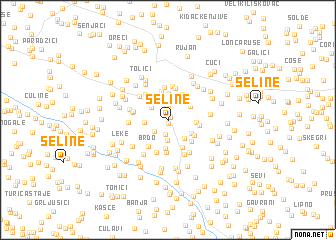 map of Seline