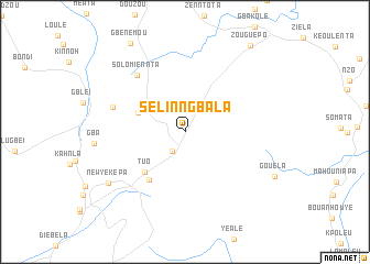 map of Sélinngbala
