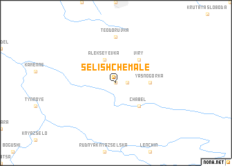 map of Selishche Male