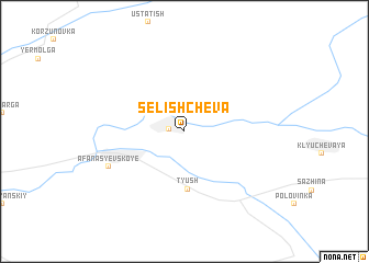 map of Selishcheva