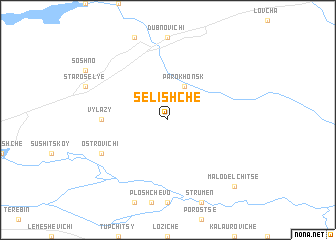 map of Selishche