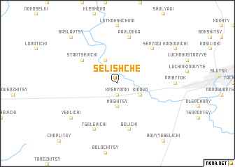 map of Selishche