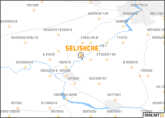 map of Selishche