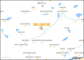 map of Selishche