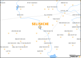 map of Selishche