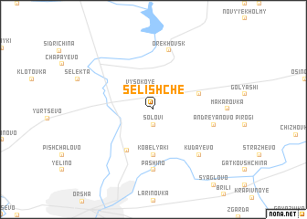 map of Selishche