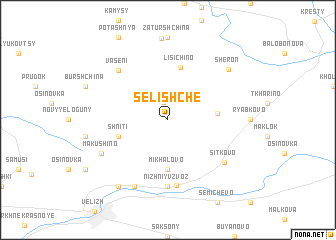 map of Selishche