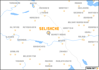 map of Selishche