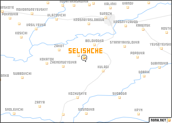 map of Selishche